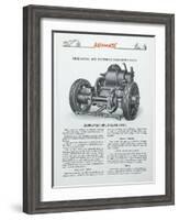 Automatic Transportation Company's Spur Gear Units-null-Framed Giclee Print