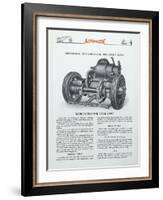 Automatic Transportation Company's Spur Gear Units-null-Framed Giclee Print