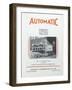 Automatic Transportation Company's Tiering Lifting Trucks-null-Framed Giclee Print