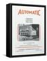 Automatic Transportation Company's Tiering Lifting Trucks-null-Framed Stretched Canvas