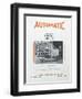 Automatic Transportation Company's Tiering Lifting Trucks-null-Framed Giclee Print