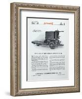 Automatic Transportation Company's Type Lg-3-4 Elevating Platform Truck-null-Framed Giclee Print