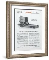 Automatic Transportation Company's Type Lg-3-6 Elevating Platform Truck-null-Framed Giclee Print