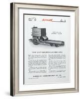 Automatic Transportation Company's Type Lg-3-6 Elevating Platform Truck-null-Framed Giclee Print