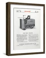 Automatic Transportation Company's Type TGW-4 Tractor-null-Framed Giclee Print