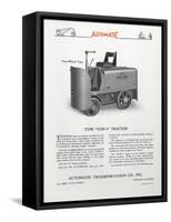 Automatic Transportation Company's Type TGW-4 Tractor-null-Framed Stretched Canvas