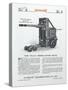 Automatic Transportation Company's Type Tlg 3-6 Tiering Lifting Truck-null-Stretched Canvas