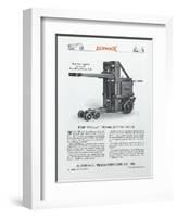 Automatic Transportation Company's Type Tlg 3-6 Tiering Lifting Truck-null-Framed Giclee Print