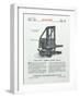 Automatic Transportation Company's Type Tlg- 5 Tiering Lifting Truck-null-Framed Giclee Print