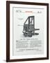 Automatic Transportation Company's Type Tlg- 5 Tiering Lifting Truck-null-Framed Giclee Print