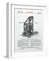 Automatic Transportation Company's Type Tlgl Tiering Lifting Truck-null-Framed Giclee Print