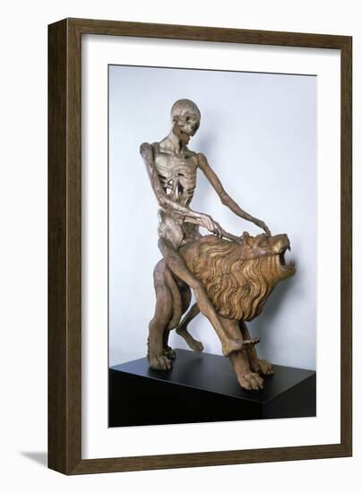 Automaton Representing Death Riding Lion, 1513-null-Framed Giclee Print