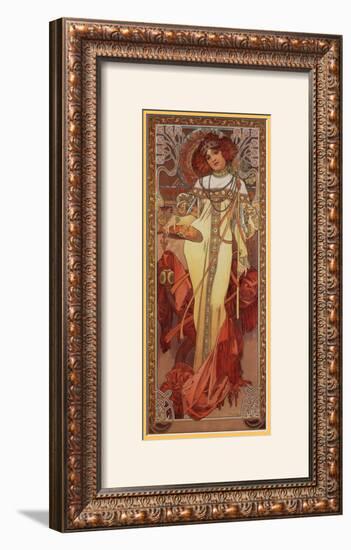 Automne, 1900-Alphonse Mucha-Framed Art Print