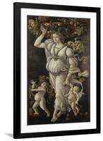 Automne ou Allégorie contre l'abus du vin-Sandro Botticelli-Framed Giclee Print