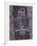 Automobile a la route noire-Jean Dubuffet-Framed Art Print