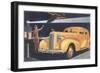 Automobile at the Airport-null-Framed Art Print