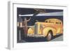 Automobile at the Airport-null-Framed Art Print