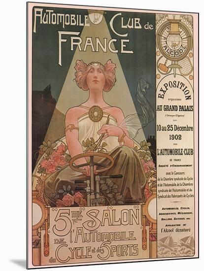 Automobile Club de France, c.1902-Privat Livemont-Mounted Giclee Print