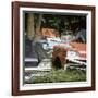 Automobile Junkyard-Walker Evans-Framed Photographic Print