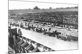 Automobile Racing near Washington D.C.-null-Mounted Art Print