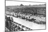 Automobile Racing near Washington D.C.-null-Mounted Premium Giclee Print