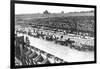 Automobile Racing near Washington D.C.-null-Framed Art Print