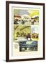 Automobile Sales and Service Building-Geo E. Miller-Framed Art Print