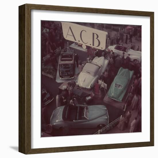 Automobile Show, Paris-Yale Joel-Framed Photographic Print