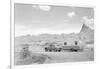 Automobile & Trailer on Badlands Highway-Philip Gendreau-Framed Photographic Print