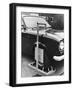 Automobile with Wheelclamp-null-Framed Photographic Print