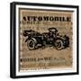 Automobile-Lisa Ven Vertloh-Framed Premium Giclee Print