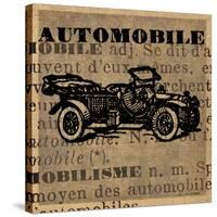 Automobile-Lisa Ven Vertloh-Stretched Canvas