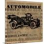 Automobile-Lisa Ven Vertloh-Mounted Art Print