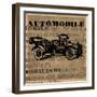 Automobile-Lisa Ven Vertloh-Framed Art Print