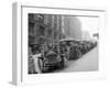 Automobiles at Second Avenue and Cherry Street, Seattle, 1909-Ashael Curtis-Framed Giclee Print