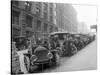 Automobiles at Second Avenue and Cherry Street, Seattle, 1909-Ashael Curtis-Stretched Canvas