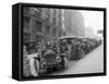 Automobiles at Second Avenue and Cherry Street, Seattle, 1909-Ashael Curtis-Framed Stretched Canvas