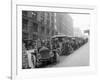 Automobiles at Second Avenue and Cherry Street, Seattle, 1909-Ashael Curtis-Framed Giclee Print