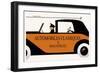 Automobiles Classiques a Bagatelle-null-Framed Art Print