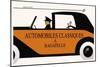 Automobiles Classiques a Bagatelle-null-Mounted Art Print