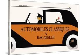 Automobiles Classiques a Bagatelle-null-Stretched Canvas