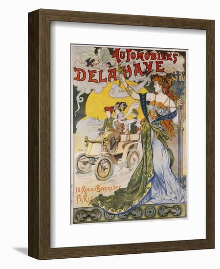 Automobiles Delahaye Poster-null-Framed Giclee Print