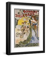 Automobiles Delahaye Poster-null-Framed Giclee Print