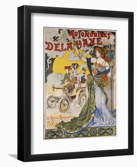 Automobiles Delahaye Poster-null-Framed Giclee Print