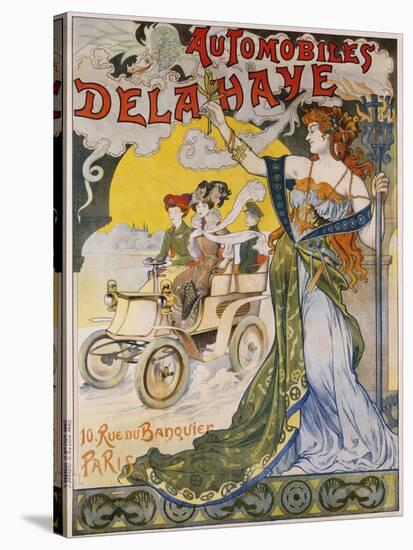 Automobiles Delahaye Poster-null-Stretched Canvas