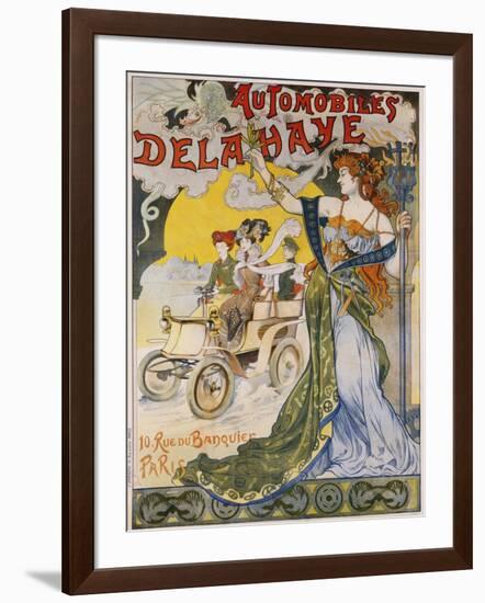 Automobiles Delahaye Poster-null-Framed Giclee Print