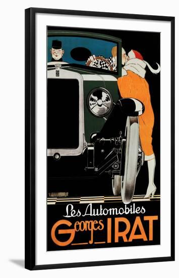 Automobiles Georges Irat-Ren? Vincent-Framed Art Print