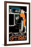 Automobiles Georges Irat-Ren? Vincent-Framed Art Print