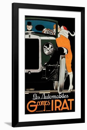 Automobiles Georges Irat-Ren? Vincent-Framed Art Print