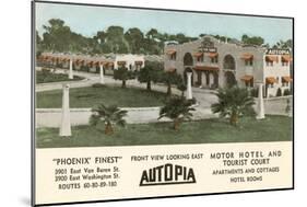 Autopia Motel, Arizona-null-Mounted Art Print
